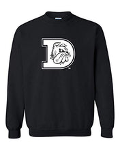 Load image into Gallery viewer, Minnesota Duluth White Bulldog Crewneck Sweatshirt - Black

