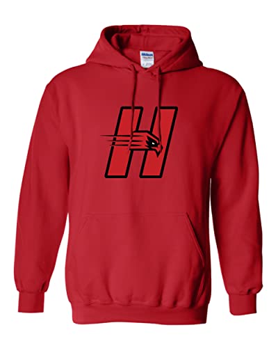 University of Hartford H Hooded Sweatshirt - Red