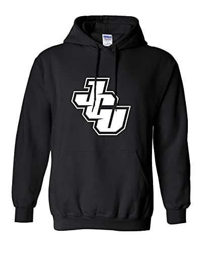 John Carroll White JCU Hooded Sweatshirt - Black