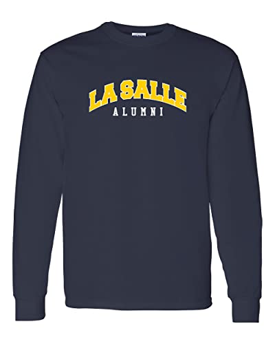 La Salle University Alumni Long Sleeve T-Shirt - Navy