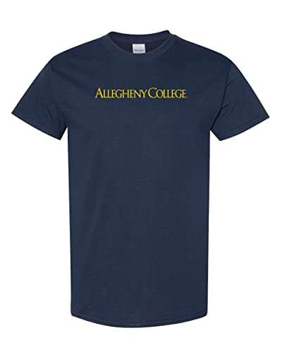 Allegheny College T-Shirt - Navy