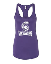 Load image into Gallery viewer, Winona State Warriors Primary Ladies Racer - Purple Rush
