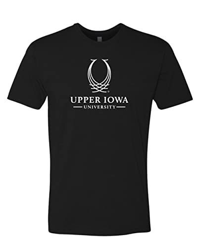 Upper Iowa University 1 Color Exclusive Soft Shirt - Black