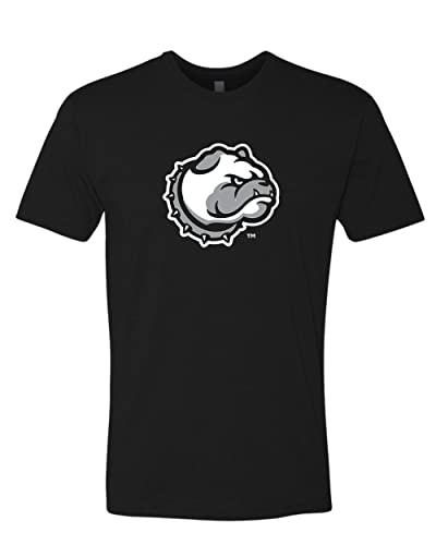 Drake University Bulldog Head Exclusive Soft Shirt - Black