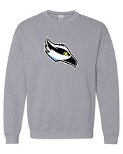 Load image into Gallery viewer, Stockton University Full Color Mascot Crewneck Sweatshirt - Sport Grey
