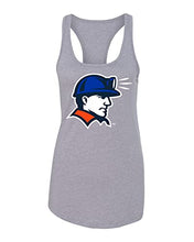 Load image into Gallery viewer, Wisconsin Platteville Pioneer Pete Ladies Tank Top - Heather Grey
