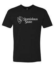 Load image into Gallery viewer, Stanislaus State Exclusive Soft T-Shirt - Black
