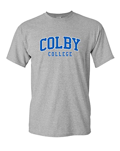 Colby College T-Shirt - Sport Grey
