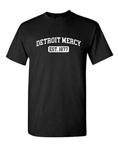 Detroit Mercy EST One Color T-Shirt - Black