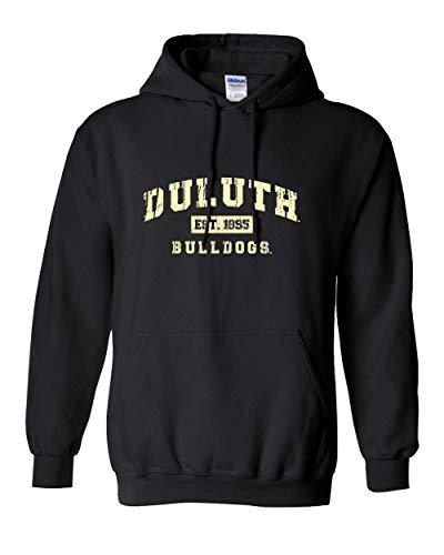 Minnesota Duluth Est 1947 Hooded Sweatshirt - Black