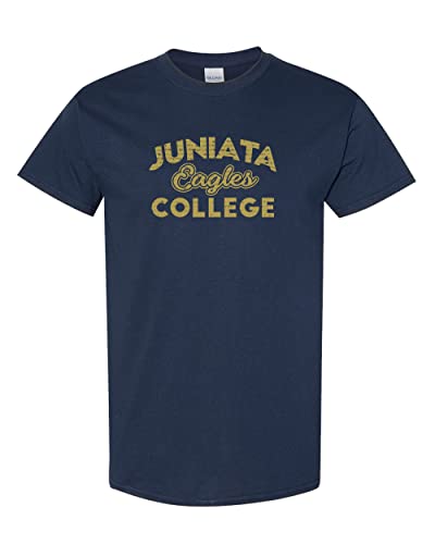 Vintage Juniata College T-Shirt - Navy