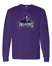 Load image into Gallery viewer, Furman University Paladins Long Sleeve T-Shirt - Purple
