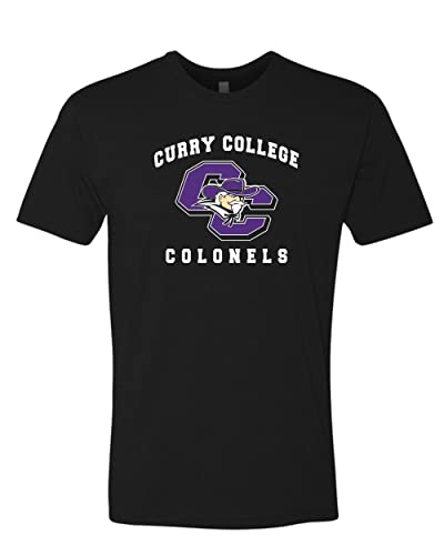 Curry College Colonels Logo Exclusive Soft Shirt - Black