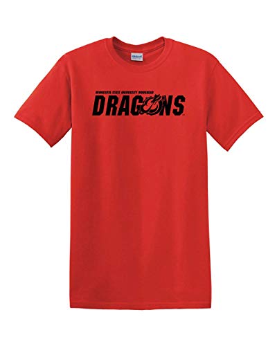 Minnesota State Moorhead Dragons T-Shirt - Red
