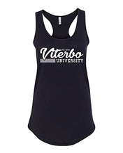 Load image into Gallery viewer, Vintage Viterbo University Ladies Tank Top - Black

