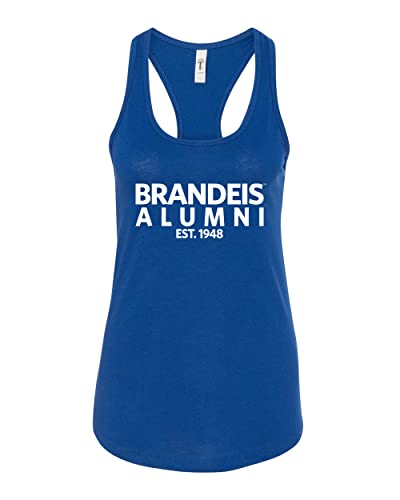 Brandeis University Alumni Ladies Tank Top - Royal