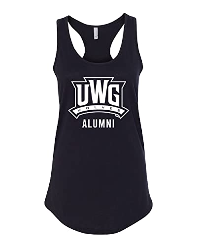 University of West Georgia Alumni Ladies Tank Top - Black