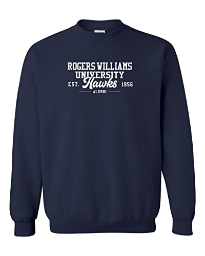 Roger Williams University Alumni Crewneck Sweatshirt - Navy