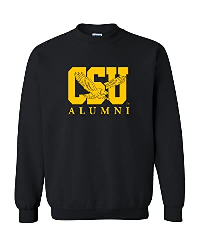 Coppin State University CSU Alumni Crewneck Sweatshirt - Black