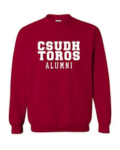 Load image into Gallery viewer, Vintage Dominguez Hills Alumni Crewneck Sweatshirt - Cardinal Red
