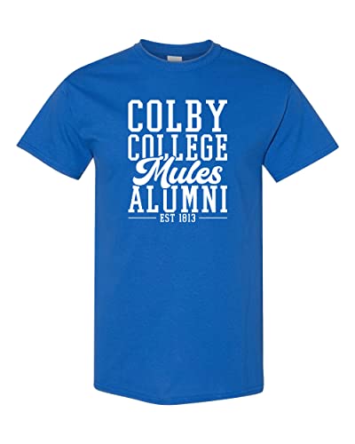 Colby College Alumni T-Shirt - Royal