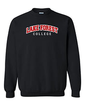 Load image into Gallery viewer, Lake Forest College Crewneck Sweatshirt - Black
