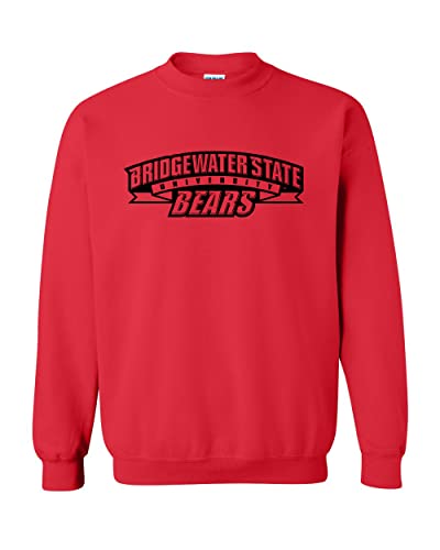 Bridgewater State University Crewneck Sweatshirt - Red