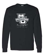 Load image into Gallery viewer, Marquette University Alumni Long Sleeve T-Shirt - Black
