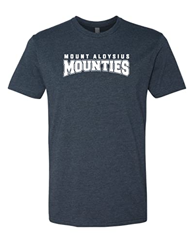 Mount Aloysius Mounties Soft Exclusive T-Shirt - Midnight Navy