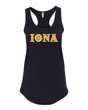 Load image into Gallery viewer, Iona University Iona Logo Ladies Tank Top - Black
