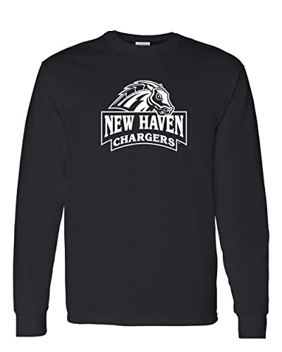 University of New Haven Long Sleeve T-Shirt - Black