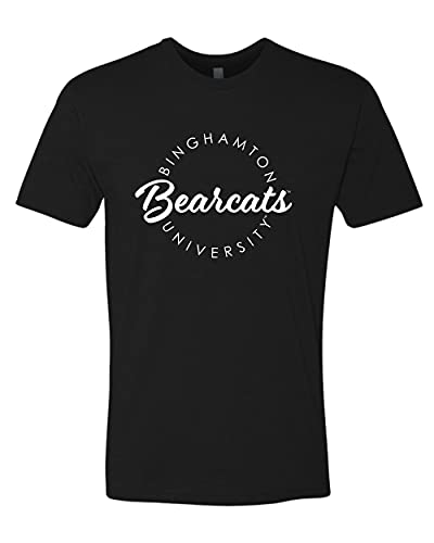 Binghamton University Circular 1 Color Exclusive Soft Shirt - Black