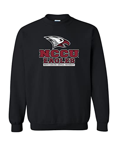 North Carolina Central University Crewneck Sweatshirt - Black