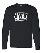 Load image into Gallery viewer, Johnson &amp; Wales University Alumni Long Sleeve Shirt - Black
