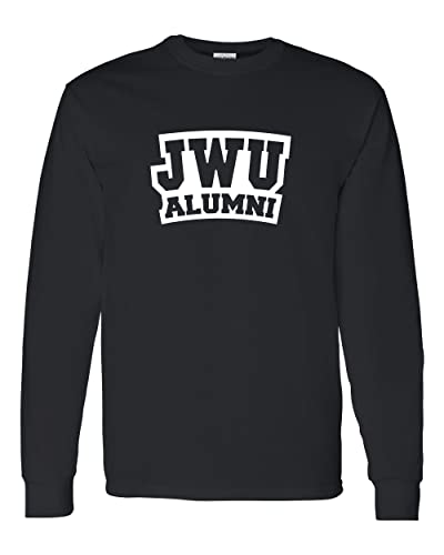 Johnson & Wales University Alumni Long Sleeve Shirt - Black