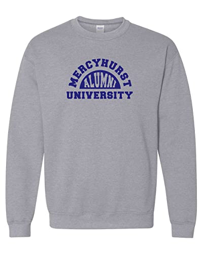 Mercyhurst University Alumni Crewneck Sweatshirt - Sport Grey