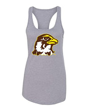 Load image into Gallery viewer, Quincy University Full Color Logo Ladies Tank Top - Heather Grey
