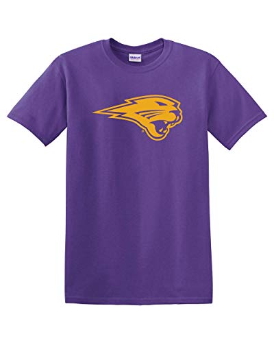 Northern Iowa Panther Head T-Shirt - Purple