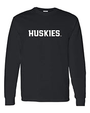 Load image into Gallery viewer, St Cloud State Huskies Long Sleeve T-Shirt - Black
