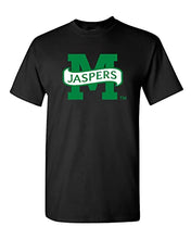 Load image into Gallery viewer, Manhattan College M Jaspers T-Shirt - Black
