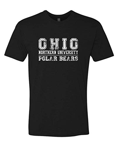 Ohio Northern 1 Color Text Exclusive Soft Shirt - Black