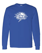 Load image into Gallery viewer, University of New England 1 Color Long Sleeve Shirt - Royal
