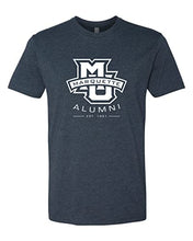 Load image into Gallery viewer, Marquette University Alumni Soft Exclusive T-Shirt - Midnight Navy
