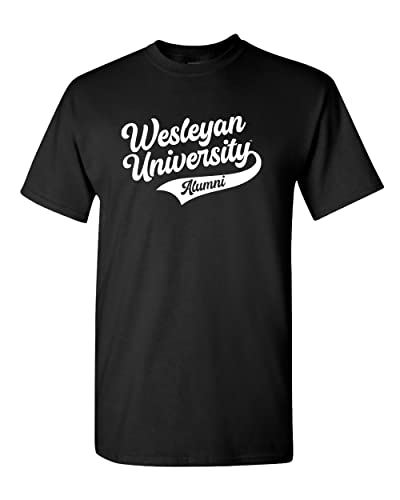 Wesleyan University Alumni T-Shirt - Black