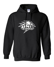 Load image into Gallery viewer, University of New England 1 Color Hooded Sweatshirt - Black

