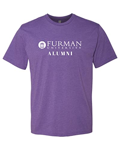 Furman University Alumni Soft Exclusive T-Shirt - Purple Rush