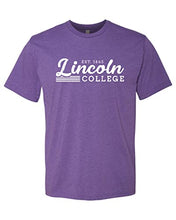 Load image into Gallery viewer, Vintage Lincoln College Est 1865 Soft Exclusive T-Shirt - Purple Rush

