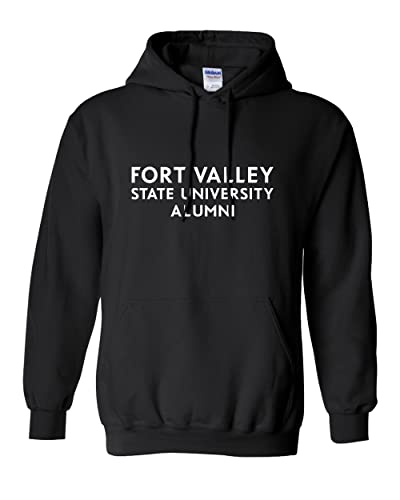 Fort Valley State University Alumni Hooded Sweatshirt - Black