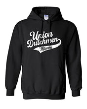 Load image into Gallery viewer, Union College Dutchmen Alumni Hooded Sweatshirt - Black
