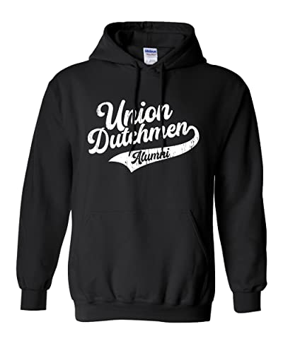 Union College Dutchmen Alumni Hooded Sweatshirt - Black